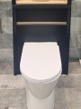 S7009307 Shadow WC Unit (No Cistern) 60cm Black Super Matt